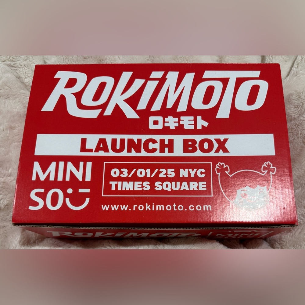 Rokimoto NYC Launch Box Miniso